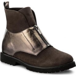 Botki SENSO - Sofia WKL-9 Canna Fuelle/Cipro Marrone. Brązowe buty zimowe damskie marki Senso, ze skóry, na obcasie. W wyprzedaży za 269,00 zł.