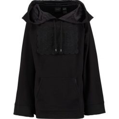 Bluzy damskie: Fenty PUMA by Rihanna OFF SHOULDER Bluza z kapturem black