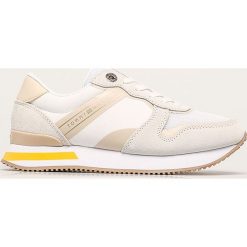 Tommy Hilfiger - Buty. Pomarańczowe buty sportowe damskie TOMMY HILFIGER, ze skóry. Za 399,90 zł.