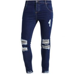 Jeansy męskie: SIKSILK JAGGED HEM Jeans Skinny Fit blue
