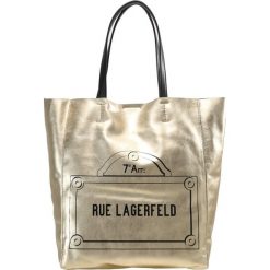 KARL LAGERFELD RUE Torba na zakupy gold. Żółte torebki klasyczne damskie KARL LAGERFELD. W wyprzedaży za 883,35 zł.