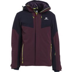 Salomon ICEROCKET Kurtka snowboardowa maverick/night sky. Czarne kurtki narciarskie męskie Salomon, m, z elastanu. W wyprzedaży za 1007,30 zł.