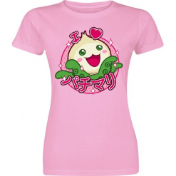 Overwatch Pachimari Koszulka damska jasnoróżowy (Light Pink). Czerwone bluzki z odkrytymi ramionami Overwatch, l, z nadrukiem, z okrągłym kołnierzem. Za 74,90 zł.
