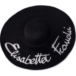 Kapelusz ELISABETTA FRANCHI - CL-04C-02E2-V189 Nero 110. Czarne kapelusze damskie Elisabetta Franchi, bez wzorów, z poliesteru. Za 869,00 zł.