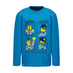 T-shirty chłopięce z długim rękawem: Koszulka „M-72213” w kolorze niebieskim