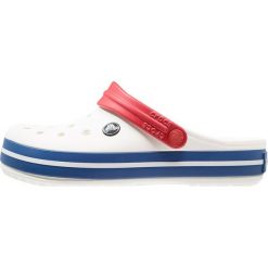 Crocs CROCBAND UNISEX Sandały kąpielowe white/blue jean. Białe sandały męskie Crocs, z gumy. Za 169,00 zł.