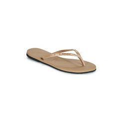 Japonki Havaianas YOU MAXI. Żółte klapki damskie Havaianas, bez wzorów, bez obcasa. Za 96,85 zł.