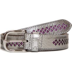 Pasek ALBERTO GOLF. Szare paski damskie Alberto, w paski, ze skóry, eleganckie. Za 290,00 zł.