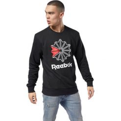 Bluza Reebok AC FT Big Starcrest (DM5161). Czarne bluzy męskie Reebok, m, bez wzorów, z bawełny, bez kołnierzyka, bez rękawów, bez kaptura. Za 159,99 zł.