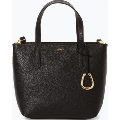 LAUREN RALPH LAUREN - Torebka damska, czarny. Czarne torebki klasyczne damskie Lauren Ralph Lauren, ze skóry, małe. Za 649,95 zł.