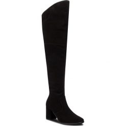 Muszkieterki SOLO FEMME - 87608-31-G70/000-01-00 Czarny. Czarne kozaki damskie Solo Femme, ze skóry, bez obcasa, na obcasie, bez zapięcia. W wyprzedaży za 359,00 zł.