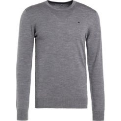 Swetry klasyczne męskie: J.LINDEBERG LYLE TRUE MERINO Sweter grey melange