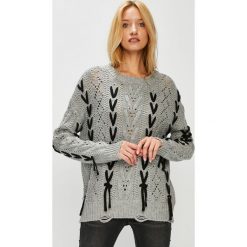 Medicine - Sweter Hand Made. Szare swetry damskie MEDICINE, s, bez wzorów, z poliesteru, bez rękawów, bez kaptura. W wyprzedaży za 59,90 zł.