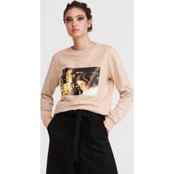 Bluza Star Wars - Beżowy. Brązowe bluzy damskie Reserved, xl. W wyprzedaży za 29,99 zł.