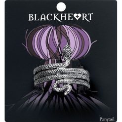 Blackheart Snake Scrunchy Gumka do włosów srebrny. Szare ozdoby do włosów marki Blackheart, z poliesteru. Za 32,90 zł.