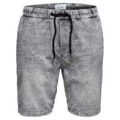 ONLY&SONS Szorty męskie Rod Short z SW Grey Pk 2456 GreyDenim (rozmiar S). Szare spodenki i szorty męskie Only&Sons, s, bez wzorów, krótkie. W wyprzedaży za 92,00 zł.
