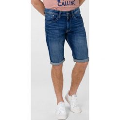 Pepe Jeans Cash Szorty Niebieski. Niebieskie spodenki i szorty męskie Pepe Jeans, bez wzorów, z elastanu. Za 285,95 zł.