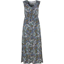 Cellbes Sukienka maxi z dżerseju kolorowy wzór paisley female ze wzorem 38/40. Sukienki damskie Cellbes, na imprezę, na lato, bez wzorów, z dżerseju, bez kołnierzyka, bez rękawów, maxi. W wyprzedaży za 89,00 zł.