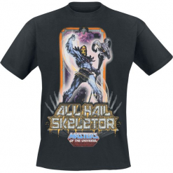Masters Of The Universe He-Man - Skeletor T-Shirt czarny. Czarne t-shirty męskie marki Masters Of The Universe, l, z nadrukiem, z okrągłym kołnierzem. Za 74,90 zł.