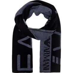 Szalik EA7 EMPORIO ARMANI Czarny. Czarne szaliki męskie marki EA7 Emporio Armani, z dzianiny. Za 232,00 zł.