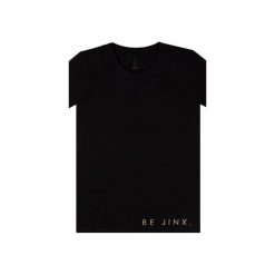 TSHIRT BE JINX BLACK. Czarne t-shirty męskie l, z nadrukiem. Za 109,00 zł.