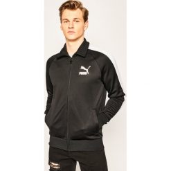 Bluza Puma Iconic T7 Track Jkt Pt 595286. Czarne bluzy męskie Puma, s, bez wzorów, z bawełny, bez kołnierzyka, bez rękawów, bez kaptura. W wyprzedaży za 199,00 zł.