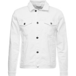 Samsøe & Samsøe LAUST Kurtka jeansowa white denim. Białe kurtki męskie marki Samsøe & Samsøe, s, bez wzorów, z elastanu, bez kaptura. Za 629,00 zł.