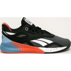 Reebok - Buty Reebok Nano X. Czarne sneakersy męskie Reebok, z okrągłym noskiem, na sznurówki. Za 499,90 zł.