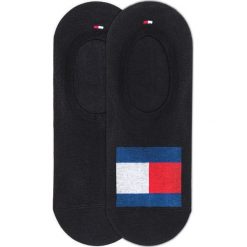 Tommy Hilfiger 2-pack Skarpetki Czarny. Czarne skarpetki męskie TOMMY HILFIGER, bez wzorów, z elastanu. Za 44,95 zł.