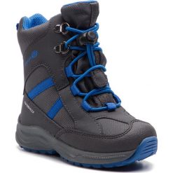 Śniegowce GEOX - J N.Alaska B.B Wpf D J847PD 050FU C9AK4 M Anthracite/Royal. Szare śniegowce chłopięce Geox, bez zapięcia. W wyprzedaży za 189,00 zł.