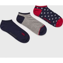 John Frank - Skarpety (3-pack). Szare skarpetki męskie marki John Frank, z bawełny. W wyprzedaży za 24,90 zł.