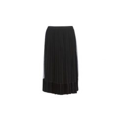 Spódnice krótkie Derhy OFFICINE. Czarne spódniczki damskie Derhy, s, bez wzorów, krótkie, mini. Za 239,00 zł.