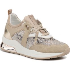 Sneakersy LIU JO - Karlie 36 BA0013 TX086 Cameo 51309. Brązowe półbuty damskie Liu Jo, z zamszu. Za 759,00 zł.
