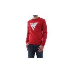 Bluzy Guess M92Q08 K6ZS0 JARED. Czerwone bluzy męskie Guess, xl, z aplikacjami, bez kołnierzyka, bez rękawów, bez kaptura. Za 248,38 zł.