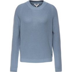 Sweter Pepe Jeans PL701501. Niebieskie swetry damskie Pepe Jeans, s, bez wzorów, z bawełny, klasyczne, bez rękawów, bez kaptura. W wyprzedaży za 179,00 zł.