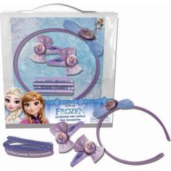 : Frozen zestaw akcesoriów do włosów z opaską