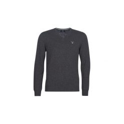 Swetry Gant SUPER FINE LAMBSWOLL V NECK. Szare swetry klasyczne męskie GANT, l. Za 549,00 zł.