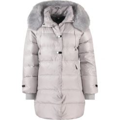 Płaszcze damskie pastelowe: Carolina Cavour Płaszcz puchowy fog grey