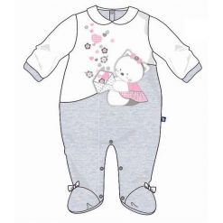 Mix 'N Match Pajacyk Dziewczęcy 62 Szary. Szare body niemowlęce Mix 'N Match, bez wzorów, bez rękawów. Za 39,00 zł.