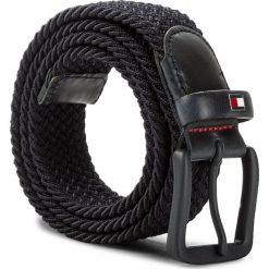 Pasek Męski TOMMY HILFIGER - Modern Elastic Belt 3.5 AM0AM03319 413. Niebieskie paski męskie marki TOMMY HILFIGER, w paski, z materiału. W wyprzedaży za 149,00 zł.