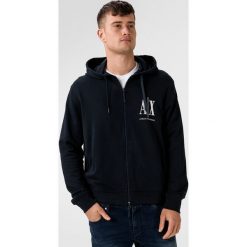 Armani Exchange Icon Bluza Niebieski. Niebieskie bluzy męskie Armani Exchange, m, bez wzorów, z bawełny, bez kołnierzyka, bez rękawów, bez kaptura. Za 457,95 zł.