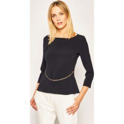 Bluzka Pennyblack Famoso 11910120. Niebieskie bluzki damskie Pennyblack, bez wzorów, z poliesteru, bez kołnierzyka, bez rękawów. W wyprzedaży za 449,00 zł.