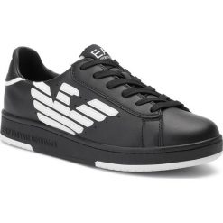 Sneakersy EA7 EMPORIO ARMANI - X8X043 XK075 A120 Black/White. Czarne sneakersy męskie EA7 Emporio Armani, bez zapięcia. Za 769,00 zł.