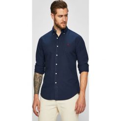 Polo Ralph Lauren - Koszula. Niebieskie koszule męskie Polo Ralph Lauren, s, bez wzorów, z bawełny, casualowe, polo, z długim rękawem. W wyprzedaży za 379,90 zł.