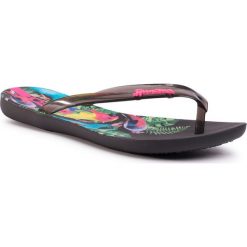 Japonki IPANEMA - Wave Natural Fem 26426 Black/Black 20766. Czarne klapki damskie Ipanema, bez wzorów, z tworzywa sztucznego, bez obcasa. Za 79,99 zł.
