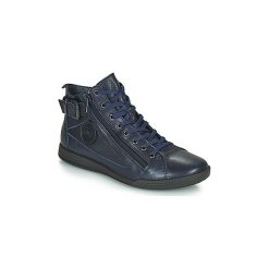 Buty Pataugas PALME. Niebieskie trampki i tenisówki damskie Pataugas, bez wzorów, bez zapięcia. Za 659,00 zł.