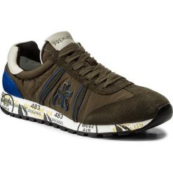 Sneakersy PREMIATA - Lucy 2446 Zielony. Zielone sneakersy męskie marki Premiata, na co dzień, bez wzorów, z zamszu, eleganckie, bez zapięcia. W wyprzedaży za 489,00 zł.
