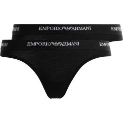 Majtki damskie: Emporio Armani ESSENTIAl 2 PACK Figi nero/nero