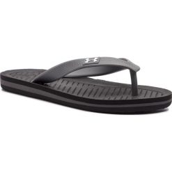 Japonki UNDER ARMOUR - Ua B Atlanticdune T 1252559-004 Blk. Szare klapki chłopięce marki Under Armour, z tworzywa sztucznego. Za 89,95 zł.