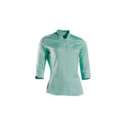 Koszulka tenisowa rękaw 3/4 Dry 900 damska. Zielone t-shirty damskie ARTENGO, bez wzorów, z elastanu, sportowe, bez kołnierzyka. Za 69,99 zł.